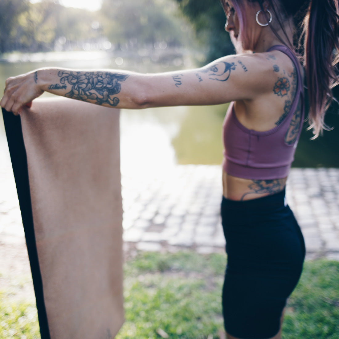 Yoga Mat Trotamundo Corcho
