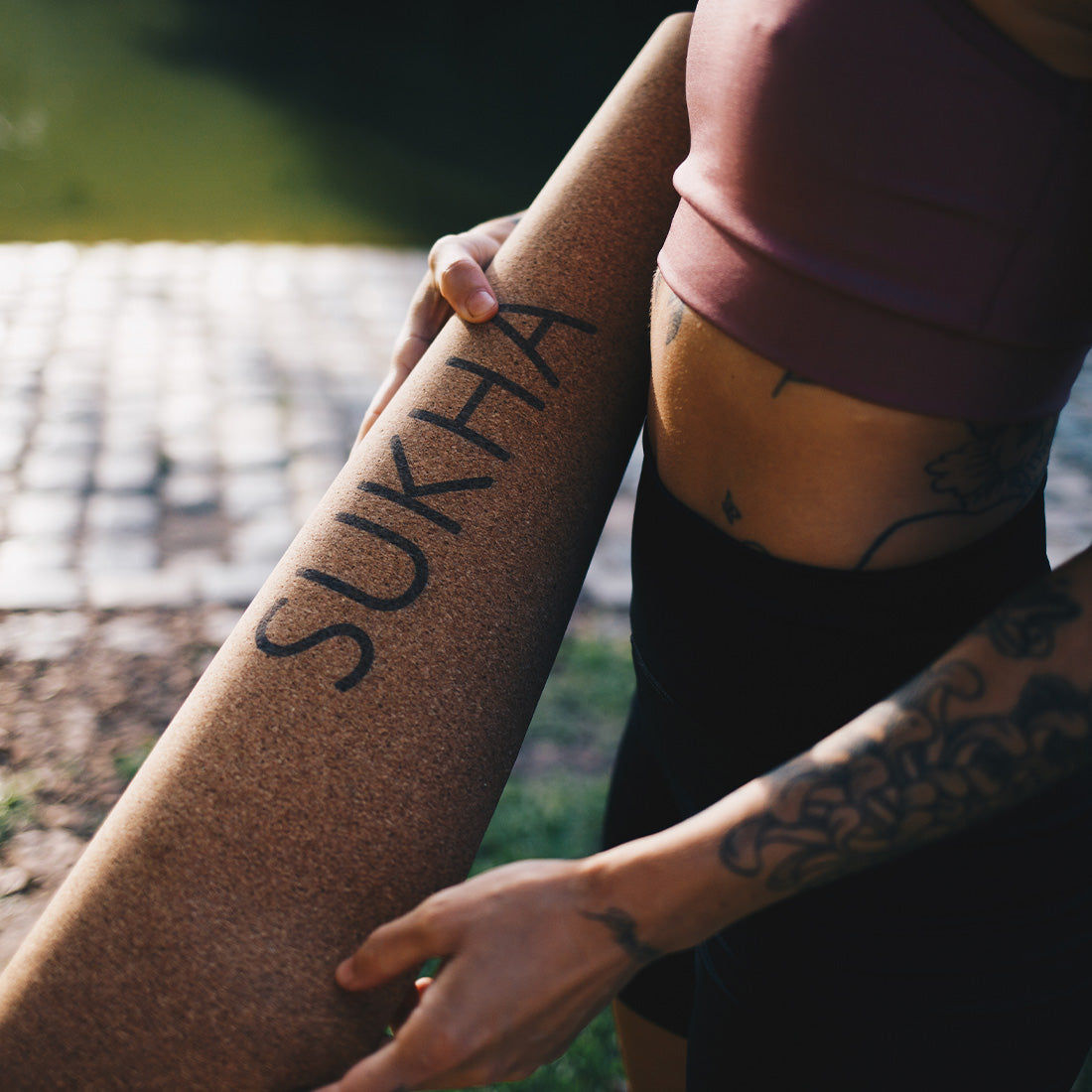 Yoga Mat Trotamundo Corcho