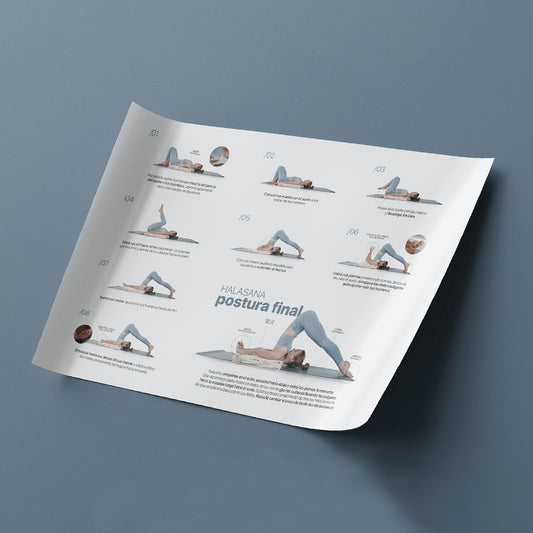 Poster Halasana Iyengar