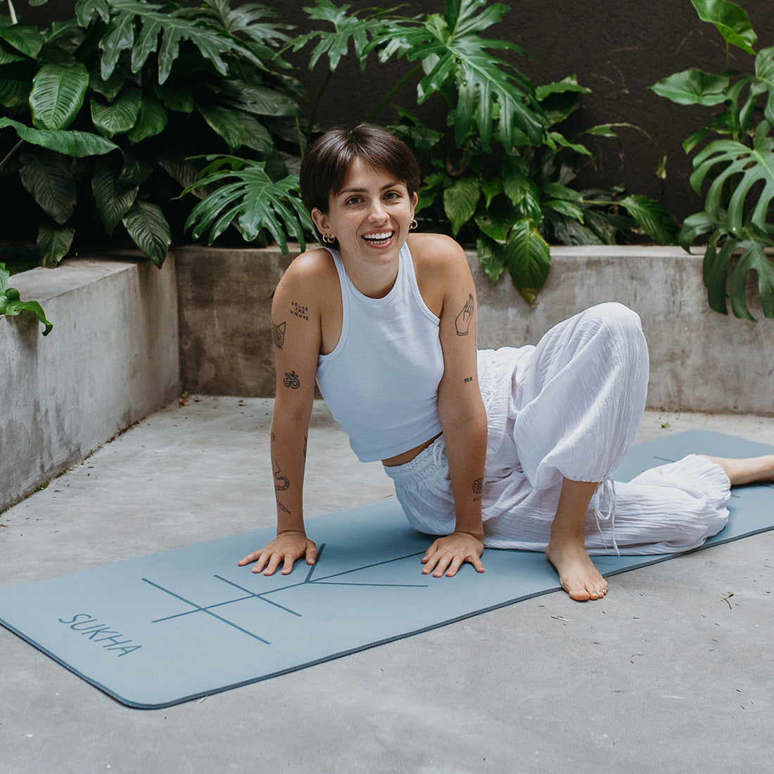 Yoga Mat Aprendiz con Alineación