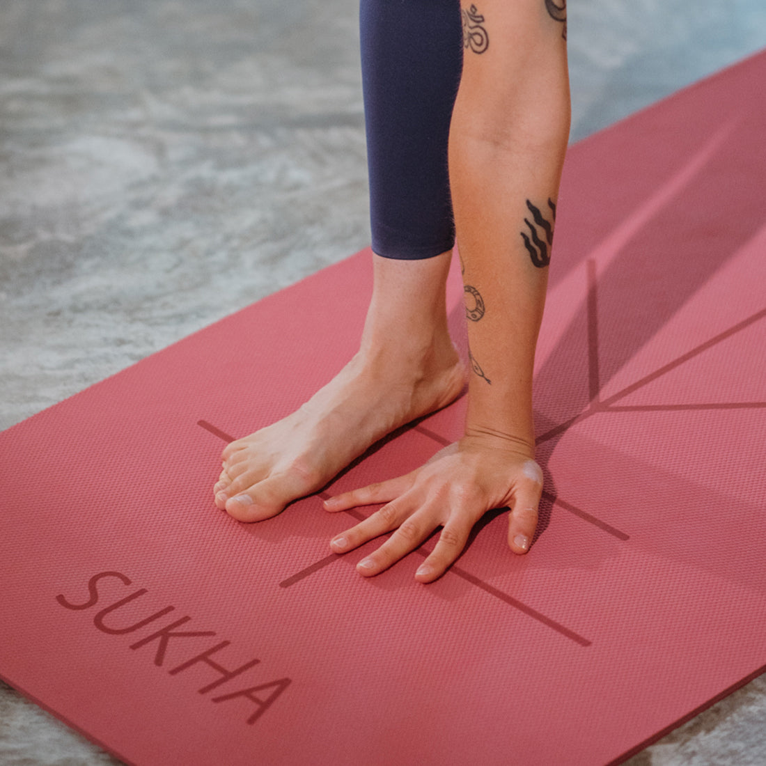 Yoga Mat Aprendiz con Alineación