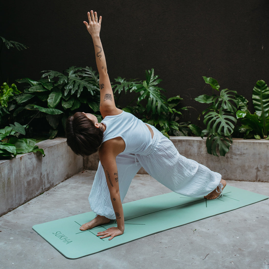 Yoga Mat Aprendiz con Alineación