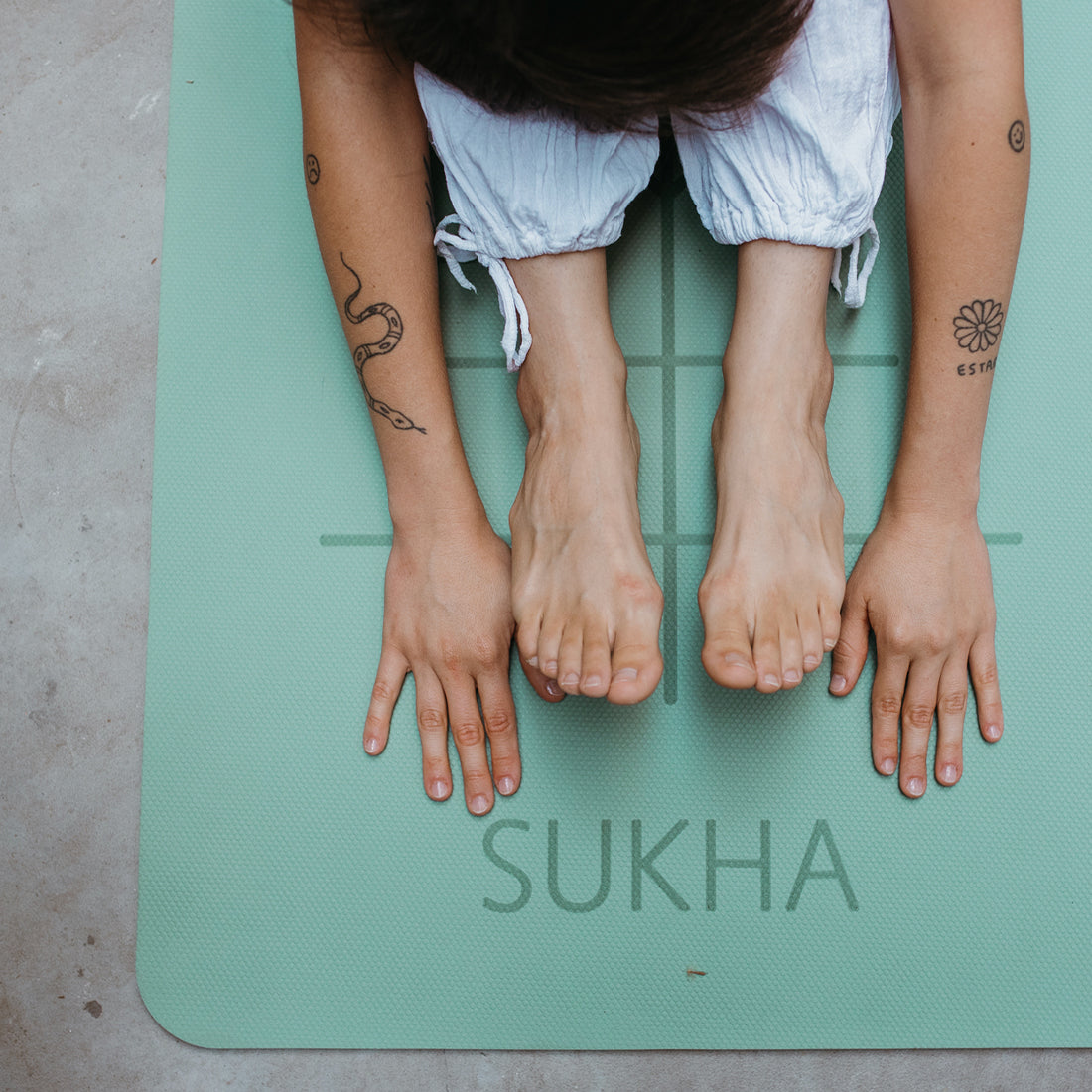 Yoga Mat Aprendiz con Alineación