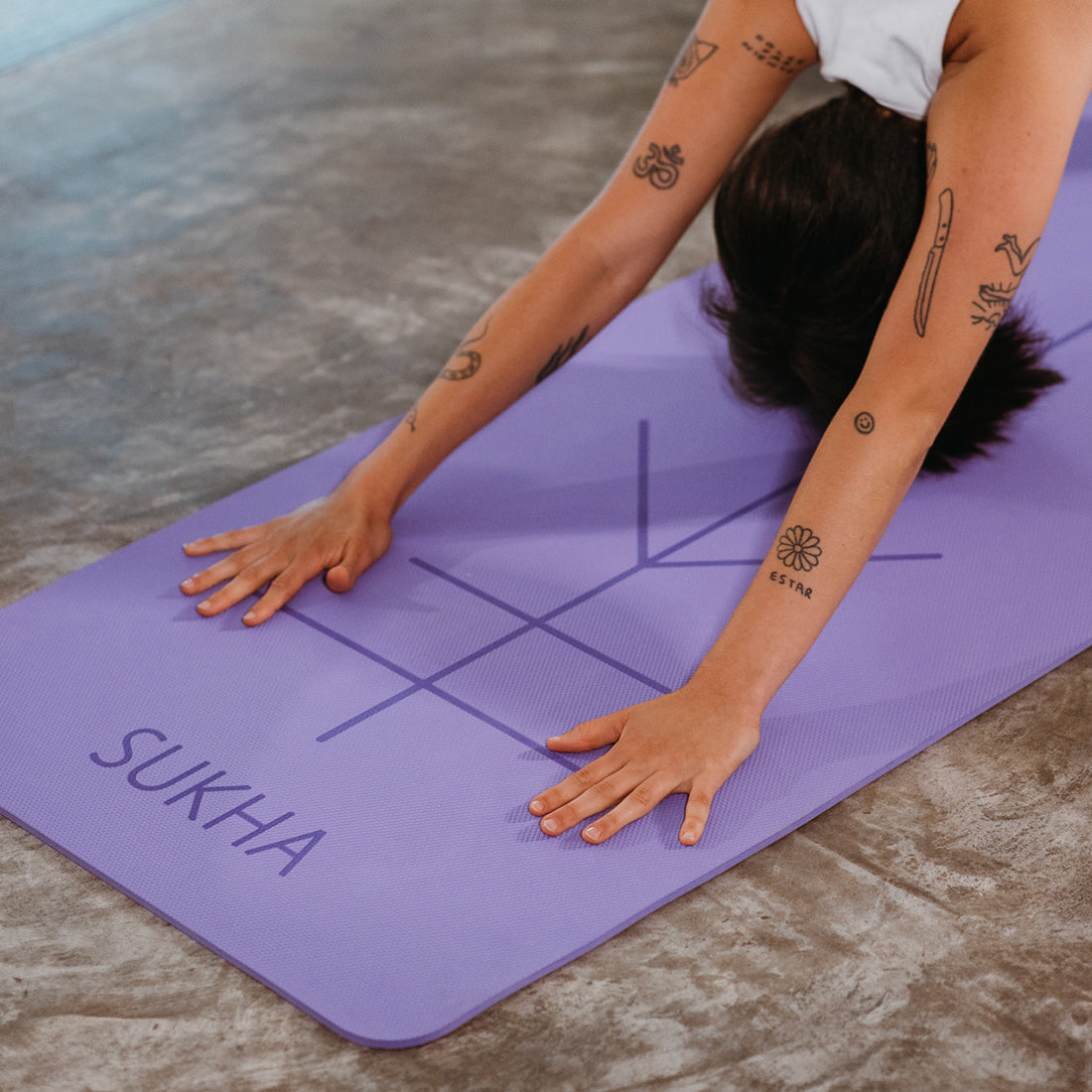 Yoga Mat Aprendiz con Alineación